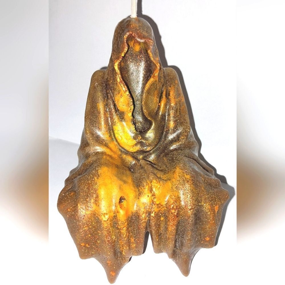 Hand crafted limited edition Grim reaper candle